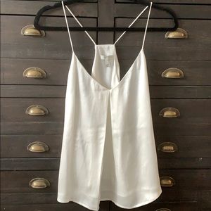 Joie Nahla B Silk Camisole, White, S